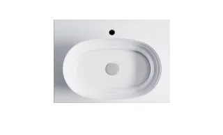 Тумба с раковиной Astra-Form М-40 4631177713590 80 см белый матовый